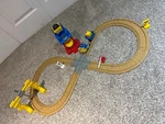Geotrax All About Trains Motorized Starter Set Rare Fisher-price H9448 Complete. Fixed Price $70.00.