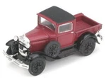 Ho (1/87) Athearn #26421 Ford Model Pickup Burgundy (blk Whls) No Box. Fixed Price $24.95.