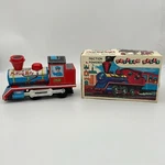 Vintage Daiya Puffing Billy Tin Litho Engine 753 Friction Powered Train W/ Box. Fixed Price $32.99.