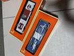 Lionel Box Car Set Of Vapor Records Gauge 6-26208 And 6-26228. Fixed Price $30.00.