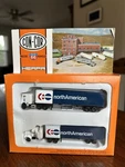 Scale Con-cor 0004-003005 Tractor Trailer Set North American Van Lines. Fixed Price $35.00.