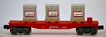Rare Menards 4863 Flatcar With Concrete Block Loads To: Johnson Construction. Fixed Price $39.99.