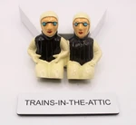 Lionel Mth Tinplate 43 & 44 Boat Passenger People Figure New Actual Oem Part. Fixed Price $32.00.