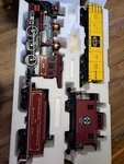 Bachmann Big Haulers Scale Atsf Steam Train Set. Fixed Price $97.00.
