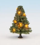 Noch 22111 Scale Fir Tree With Working Led Christmas Lights -- 2" 5CM Tall. Fixed Price $52.99.