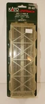 Scale Kato Unitrack 20-438 Silver Double Truss Bridge 248MM 9-3/4" Long. Fixed Price $19.99.