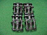 Scale Or Gage Sprung Atlas/weaver 2-RAIL Trucks 4 Sets -new. Fixed Price $30.00.