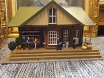 Gold Line Limited Ed. Menardsville Station - Ho Scale, Sealed,. Fixed Price $99.99.