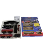 Eztec Battery Operated North Pole Express Train Set 29PC Locomotive 11FT Track+. Fixed Price $30.00.