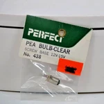 Perfect Parts Ho #438 Clear Pea Bulb 12 15V Screw Base Model Train Light. Fixed Price $5.99.