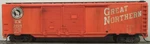 Athearn Great Northern Red 50' Dd Steel Box Car Rtr Mw Kd's # 3025. Fixed Price $11.99.