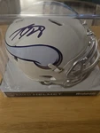 Adrian Peterson Signed Vikings Alternate Matte White Mini Helmet Auto *jsa Auth*. Fixed Price $119.99.