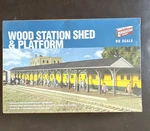 Walthers Cornerstone Ho 1:87 Wood Station Shed & Platform Kit Plastic 933-3188. Fixed Price $27.99.