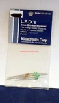 Miniatronics #12-132-3 Led Blinker/flasher 3MM Green W/resistors 3PCS. Fixed Price $9.00.