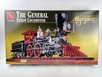 Amt Ertl The General Steam Locomotive Model Kit 1/25 Scale 4-4-0 1992. Fixed Price $67.45.