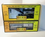 Rail King 30-7928 1999 Operating Crane Car 30-7939 2000 Tender Mthrrc. Fixed Price $64.99.