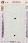 Microscale Decal #48-1473 Southern Railroad (sou) Wood Chip Cars & Gondolas. Fixed Price $11.75.