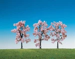 Faller 181406 Scale Trees Deciduouses -- Cherry PKG(3). Fixed Price $19.99.
