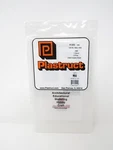 Plastruct 91252 Clear Plastic Sheets Copolyester 0.040" 1MM 7" X 12" Set Of. Fixed Price $10.71.