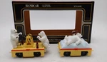 K-line K2625-02 Gauge Coca Cola Polar Bear Handcar & Trailer Ln/box. Fixed Price $79.19.