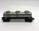 Vintage Lionel 6415 Sonoco 3-DOME Tank Car Gauge Silver. Box.. Fixed Price $29.99.