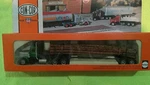 Con-cor / Herpa Ho Scale Truck & Trailer Miller Logging 0004-001006. Fixed Price $28.50.