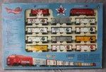Vintage Mantua Super Bowl Express Team Logo Ho Train Set 961-413. Fixed Price $199.95.