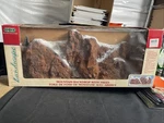 Lemax #81011 Christmas Village Collection Mountain Backdrop W/ Box - Tree. Fixed Price $21.99.