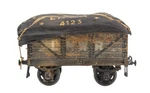 1920'S Bassett-lowke 0-GAUGE Wooden Covered Lnwr Wagon Made Out Of. Fixed Price $60.00.