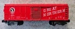 Gilbert American Flyer Great Northern 24047 Boxcar 1959. Fixed Price $90.00.