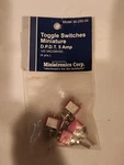 Miniatronics 36-250-04 Toggle Dpdt 5AMP 120V Pack. Fixed Price $15.00.