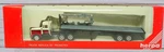 Herpa Promotex 6033, Peterbilt Cab & Flat Bed Trailer, Undecorated 1/87 Ho Scale. Fixed Price $19.95.