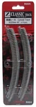 Rokuhan Z Scale 1/220 R004 R220MM 45DIG Curved Pcs W/tracking#. Fixed Price $25.50.