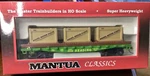 Ho Reading. 40' Mantua Flat Car W/ Diesel Motor Crates Rdg 9316 Nib. Fixed Price $12.50.