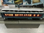 Lionel Polar Express Coach Train Car Gauge Snow And Movie Character Roof. Fixed Price $73.00.