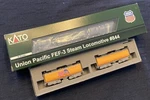 Kato 1260401 106085 Up FEF-3 4-8-4 844 Excursion Set Loco & Water Tenders. Fixed Price $287.95.