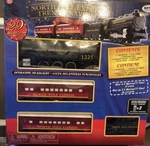 Christmas Train Set Red Eztec North Pole Express 29 Piece Battery Operated New. Fixed Price $18.99.