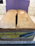 1949 Gilbert American Flyer Trains Empty Box 4904-T Heavy Wear 21" 12" 5". Fixed Price $29.99.