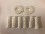 Lionel Parts 3927, (2)SELF Sticking Sponge & (6)WIPERS For Track Cleaning Car. Fixed Price $9.95.
