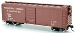 Bowser W.a.g. Railroad 40' Single Door Box Car (assorted Numbers) Nib Rtr. Fixed Price $28.95.