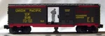 Lionel 6-19821 Union Pacific Operating Boxcar New. Fixed Price $54.95.