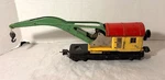 Lionel Prewar Gauge Scarce Late "deep Dish" 2810 Crane Car! 1940! Pa. Fixed Price $175.00.