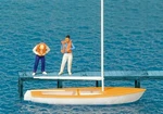 Preiser 10678 Ho Scale Korsar Sailboat W/2 Sailors Putting On Life. Fixed Price $32.99.
