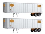 Walthers Scenemaster Ho 2606 New York Central Nyc Flexi-van 40' Trailer Set. Fixed Price $31.43.