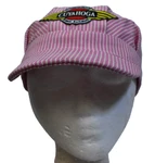 Cuyahoga Valley Scenic Railroad Brooklyn Peddler Engineer Cap Pink Stripe Girls. Fixed Price $11.39.