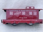 Hafner Chicago & Northwestern 614333 Tin Caboose Vintage!. Fixed Price $18.00.