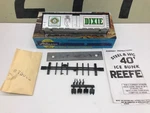 Athearn Ho Scale Dixie Beer 40' Reefer Boxcar Unassembled. Fixed Price $37.95.