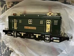Mth Standard Tinplate Dark Green W/ Brass #9E Locomotive Traditional 10-1105-0. Fixed Price $599.99.