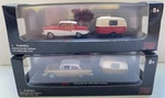 Model Collection Ho Lot X2 06001 & 06008 Ford Taurus Chevy Bel Air W/ Carvan. Fixed Price $32.94.