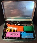 Toy Train Tin Express Railway Locomotive Caboose Coal Car 12 Pc Oval Track. Fixed Price $14.87.